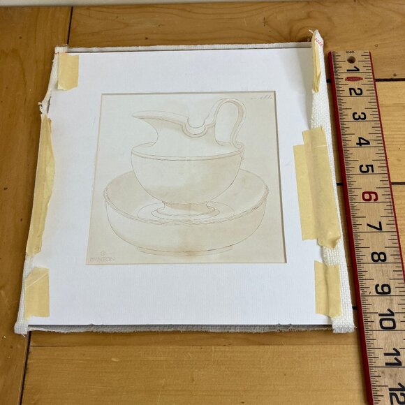 Southwestern Pueblo Pottery Completed Cross Stitch Embroidery Vintage 10"x10" - Picture 3 of 3